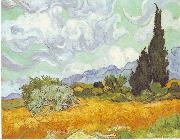 Vincent Van Gogh Cornfield with Cypresses oil